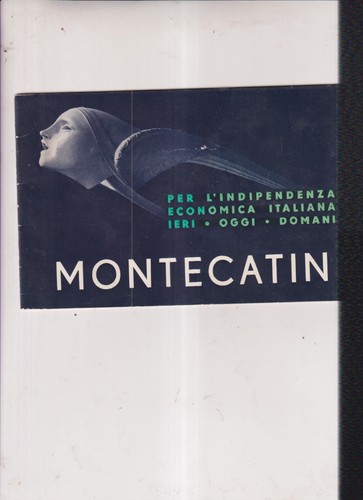 Montecatini societa generale - montecatini,