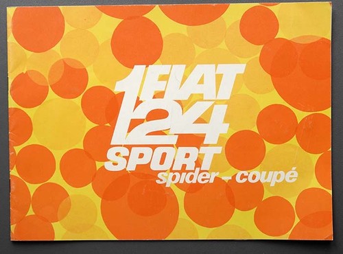 Brochure fiat 124 sport - fiat,