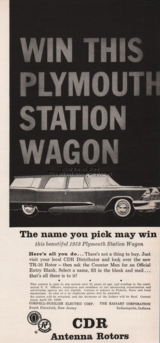 1958 plymouth station - plymouth,