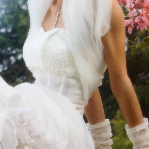 Abito sposa bianco panna