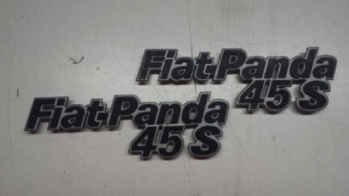 Fiat panda logo scritta - s,