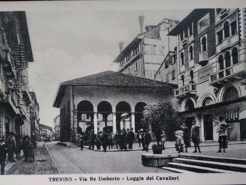 Cartolina treviso italia primi - cartolina,
