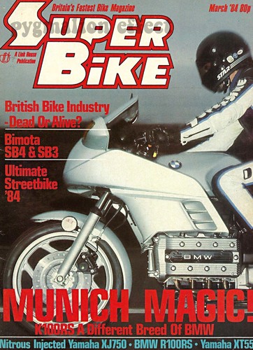 Yamaha xt550 bimota sb4 lcr - yamaha,