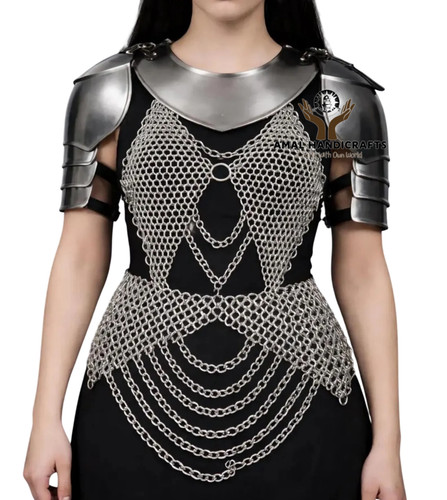 Costume vestito armatura dama