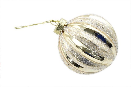 Palla natale vetro - di, 8cm