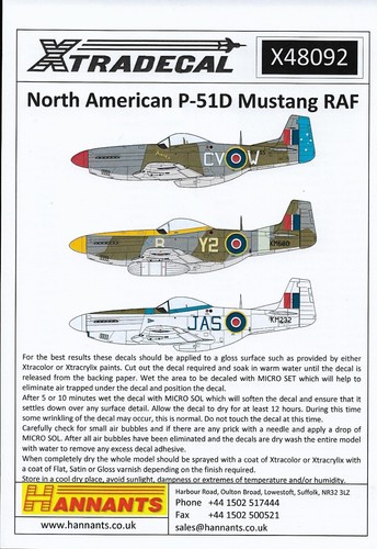 X48092 xtradecal 48 - xtradecal, 1:48