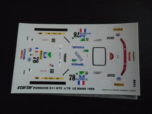 Decal porsche 911 gt2 - decal,