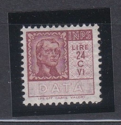 Italia 1966 marca da - marca, bollo