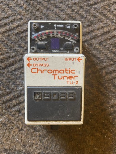 Chromatic tuner boss - tuner, tu-2