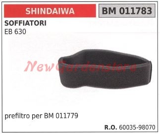 Prefiltro aria shindaiwa per - aria,