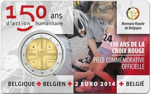 Belgio 2014 euro croce - belgio,