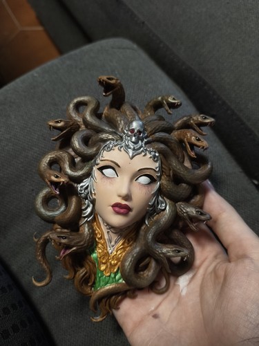 Testa medusa statuetta - di,