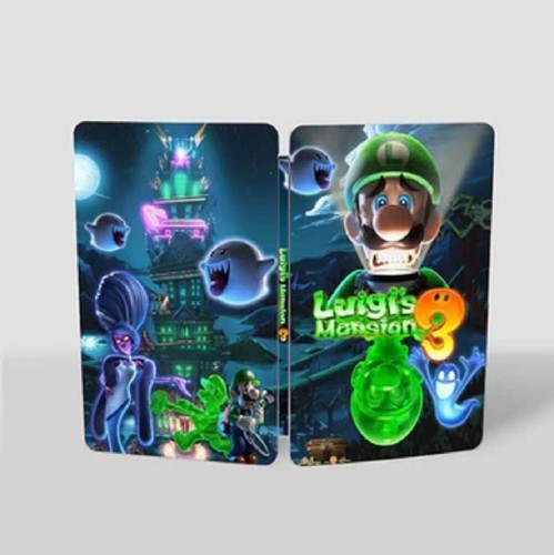 Steelbook luigi mansion - luigi's,