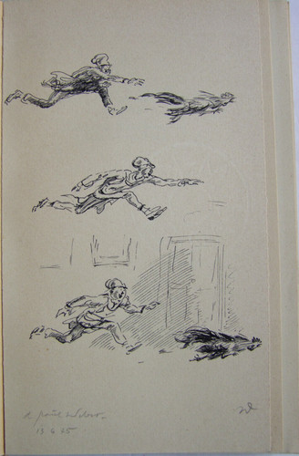 A.P.Weber disegno originale a