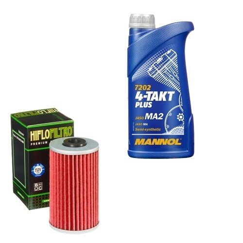 Kit filtro olio hiflo mannol - hiflo,