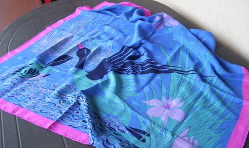 Foulard isa seta - foulard, vintage