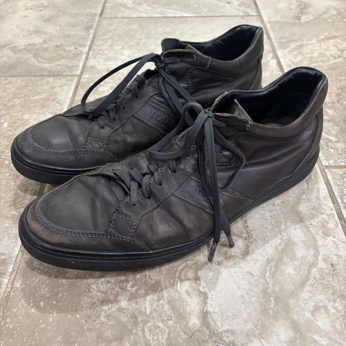 Sneakers basse tods uomo pelle - sneakers,