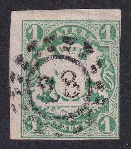 Bavaria 1867 armi verde - 1867, sg
