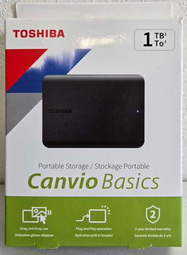 Toshiba canvio basics - 1,