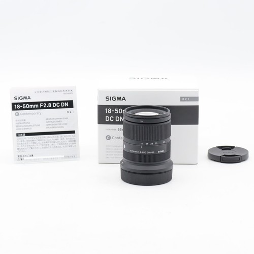 Sigma 50mm dc dn - sigma, 18-50mm