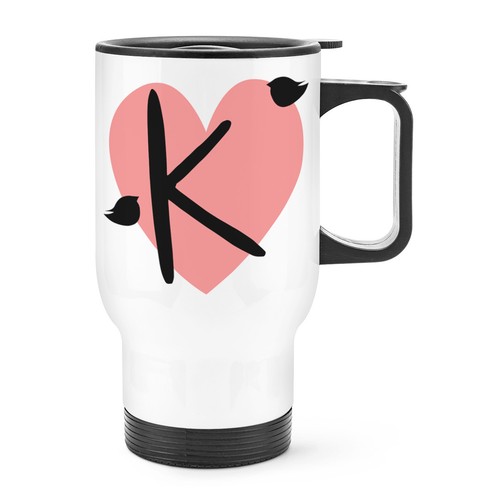 Lettera cuore alfabeto - k,