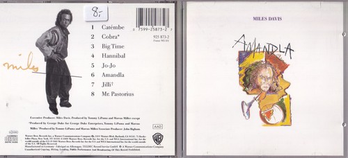 Miles davis amandla cd - miles,