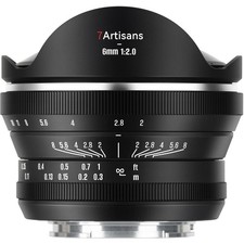 Obiettivo fisheye 7artisans - obiettivo,