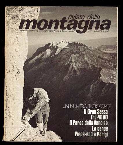 Rivista della montagna - montagna., anno
