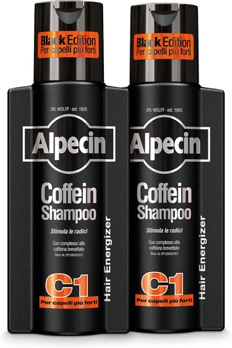 Caffeine shampoo black - shampoo,