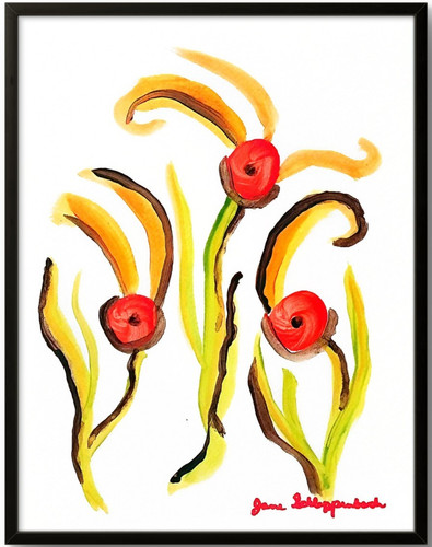 Pittura acrilica minimalista