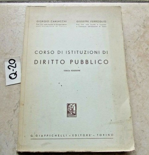Corso istituzioni di - corso,
