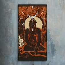 Horloge décorative sur toile