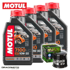 Honda CB 600 F Hornet 2005-2007 Tagliando Olio Motul 7100 10W-30 4T 4 litri f...