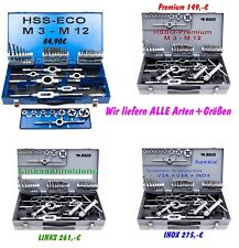 Maschiatrice Baer Set M3 M12 Maschio Ferro Battuto Punta HSS