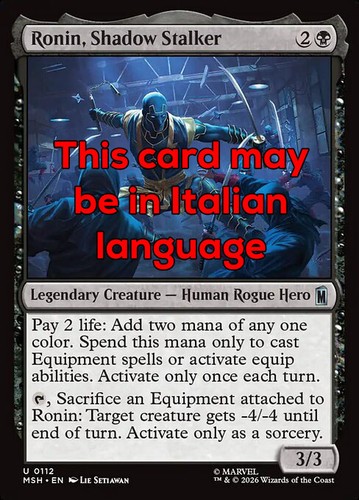 Mtg ronin shadow - mtg, ronin,