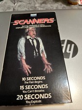 Scanners VHS Movie 1981