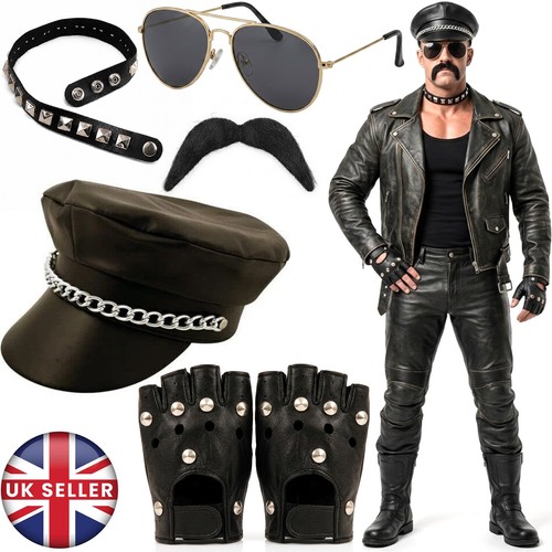 Cappello berretto biker pvc - cappello,