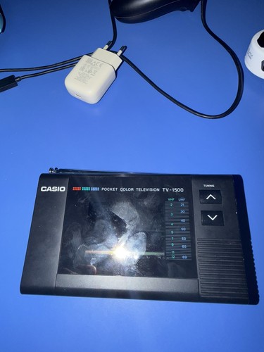 Casio pocket color television - pocket,
