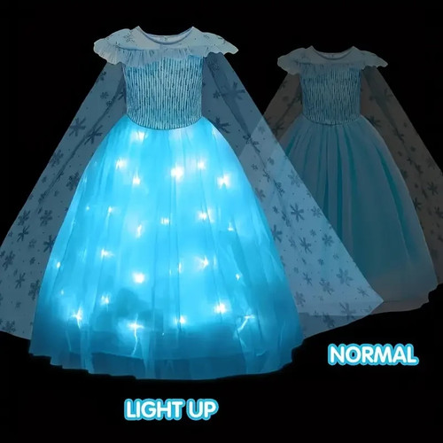 Costume principessa illuminata