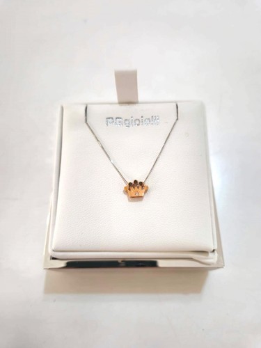 Collana ciondolo corona con - collana,
