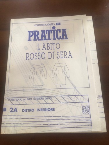 Cartamodello vintage abito - cartamodello,