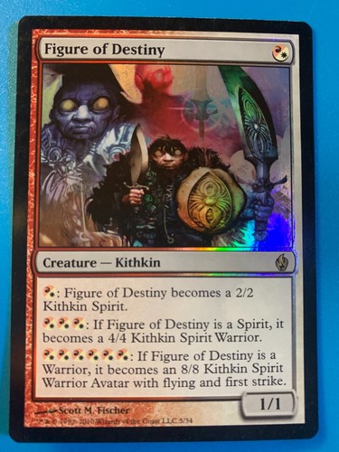 Mtg foil figure destiny - foil,