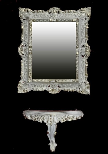 Set specchio muro console in - set,