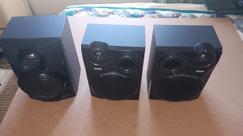 Lotto coppia altoparlanti - , rca