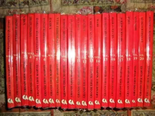 Grandi eroi marvel 21 - eroi, 1-21