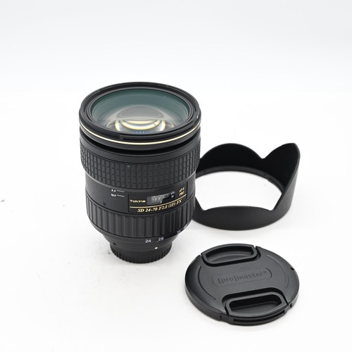 Tokina f2 8 sd - 24-70, f2.8