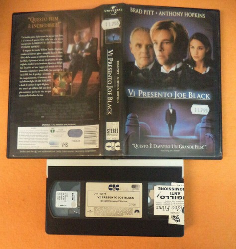 Film vhs presento joe black - presento,