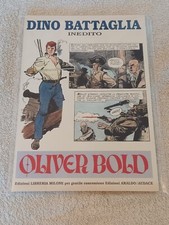 DINO BATTAGLIA INEDITO OLIVER BOLD EDIZIONE MILONE