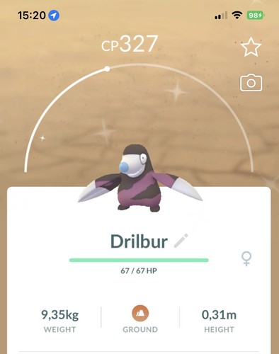 Shiny drilbur pokemon - shiny, go