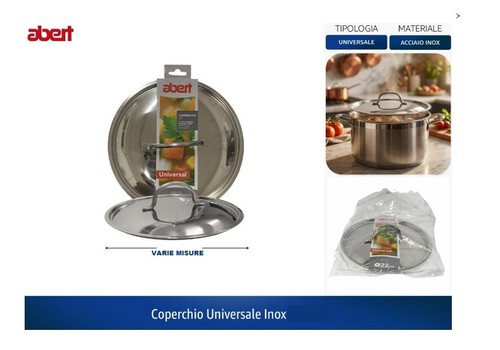 Coperchio acciaio inox varie - coperchio,